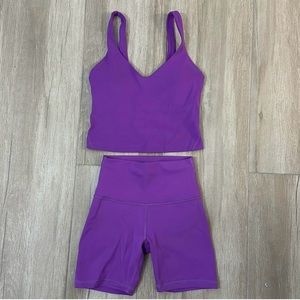 Lululemon Tank and Shorts